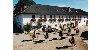 Pensionen - Art der Pension: Ferienwohnung - Oberösterreich - Reiterhof mit 5 Gästezimmern und 3 Ferienwohnungen - Frühstückspension - Reiterhof Stöglehner