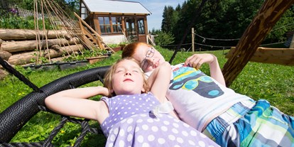 Pensionen - Garten - Scharnstein - Auszeit auch für die Kinder - Roithhof