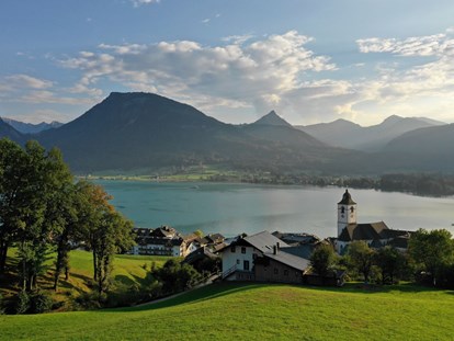 Pensionen - Umgebungsschwerpunkt: Berg - Faistenau - Ausblick - Urlaub am Altroiterhof