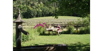 Pensionen - Art der Pension: Urlaub am Bauernhof - Großarl - garten - Oberfarnwang