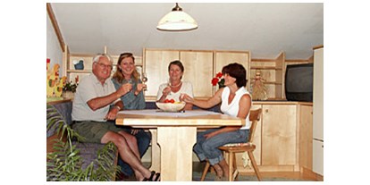 Pensionen - Langlaufloipe - Pongau - wohnküche der ferienwohnung - Oberfarnwang