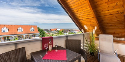 Pensionen - Restaurant - Burgenland - Balkonwohnung  - Appartementhaus Martina