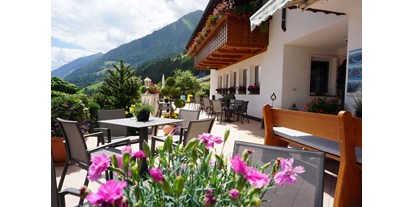 Pensionen - Balkon - Trentino-Südtirol - Sonnenterrasse - Gasthaus Jaufenblick & Ferienhaus Engele