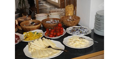 Pensionen - weitere Verpflegungsmöglichkeiten: Abendessen - Trentino-Südtirol - Unser Frühstücksbuffet  - Gasthaus Jaufenblick & Ferienhaus Engele