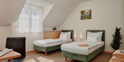 Pensionen - Umgebungsschwerpunkt: Stadt - Guntramsdorf - Doppelzimmer mit getrennten Betten - Frühstückspension Kasper