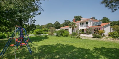 Pensionen - Radweg - Kroatien - Garten - Villa Lena Labin