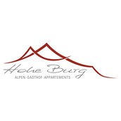 Pensionen: Hohe Burg Logo - Alpengasthof Hohe Burg