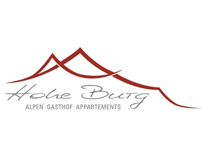 Pensionen - Wanderweg - Hohe Burg Logo - Alpengasthof Hohe Burg