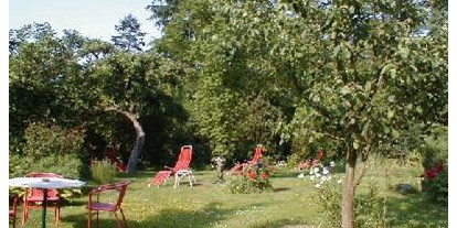 Pensionen - Garten - Mautern an der Donau - Im Garten der Waldpension Mück - Waldpension Mück