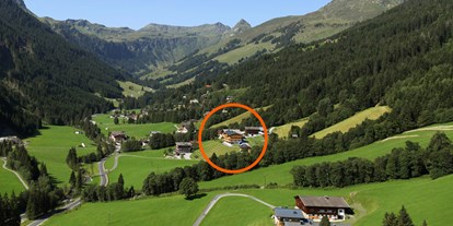 Pensionen - Langlaufloipe - Pinzgau - Bio-Pension genaue Lage  - Bio-Pension Vorderlengau 