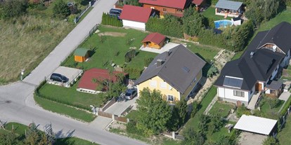 Pensionen - WLAN - Niederösterreich - Luftansicht - Haus Bergblick
