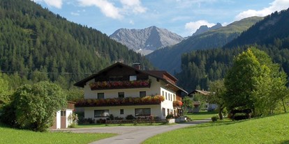 Pensionen - Umgebungsschwerpunkt: am Land - Ladis - Sennhof  in Bach im Lechtal  - SennHOF Lechtal 