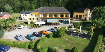 Pensionen - Frühstück: serviertes Frühstück - Aggsbach-Dorf - Gasthof Krenn direkt neben dem Donauradweg. - Gasthof & Camping Krenn
