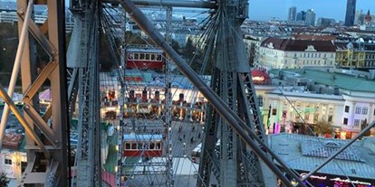 Pensionen - Terrasse - Wien-Stadt - Wiener Riesenrad - einen Ausflug wert!  - Hof Rotherd 