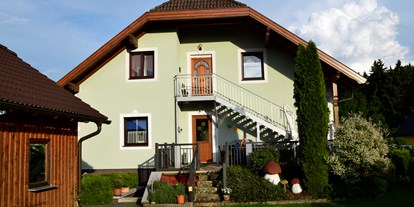 Pensionen - Bad Großpertholz - Sicht vom Garten - Eva´s Gästehaus