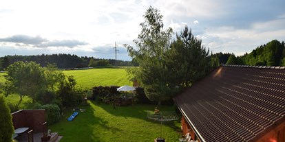 Pensionen - Umgebungsschwerpunkt: am Land - Dobersberg (Dobersberg) - Aussicht vom Garten - Eva´s Gästehaus