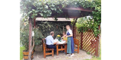 Pensionen - Kühlschrank - Mautern an der Donau - Gartenlaube - Gästehaus Punz