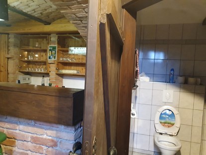 Pensionen - WLAN - Neutal - In Keller befindet sich ein historisches Gewölbekeller mit einer Bar und einem Badezimmer (Toilette/ Dusche). - Casa Zara