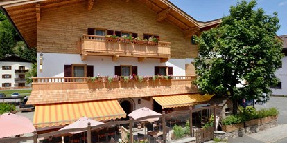 Pensionen - Wanderweg - Brixen im Thale - Außenansicht  - Cafe Pension Koller