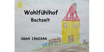 Pensionen - Gars am Kamp - unser Logo - Wohlfühlhof Bachzelt
