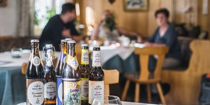 Pensionen - Langlaufloipe - Elmen - Wir bieten Ihnen Getränke im Haus - z. B. von der regionalen Brauerei Zötler.  - Gästehaus Luitz-Kennerknecht