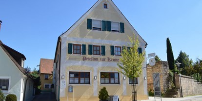 Pensionen - Terrasse - Bayern - Hotel Garni Pension Zur Krone