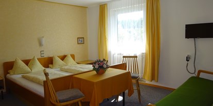 Pensionen - Starnberg (Starnberg) - Doppelzimmer mit Blick in den Garten, ruhig gelegen mit Dusche, WC und Fernseher. - Pension Waldeck
