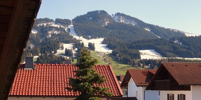 Pensionen - WLAN - Steingaden - Aussicht Westseite - Pension Haus Riefler