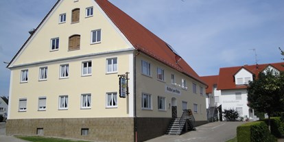 Pensionen - Garten - Bibertal - Gasthof Zum Ochsen mit Gästehaus - Gasthof Zum Ochsen
