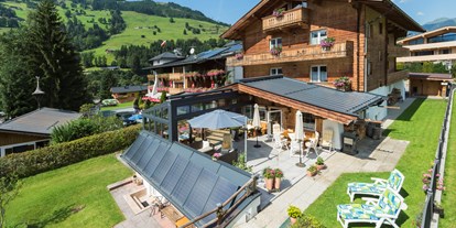 Pensionen - Wanderweg - Kirchberg in Tirol - Unser Haus im Sommer - Hotel Pension Heike