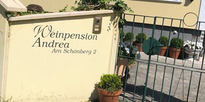 Pensionen - Garten - Maiersdorf - Willkommen in der Weinpension Andrea - Weinpension Andrea