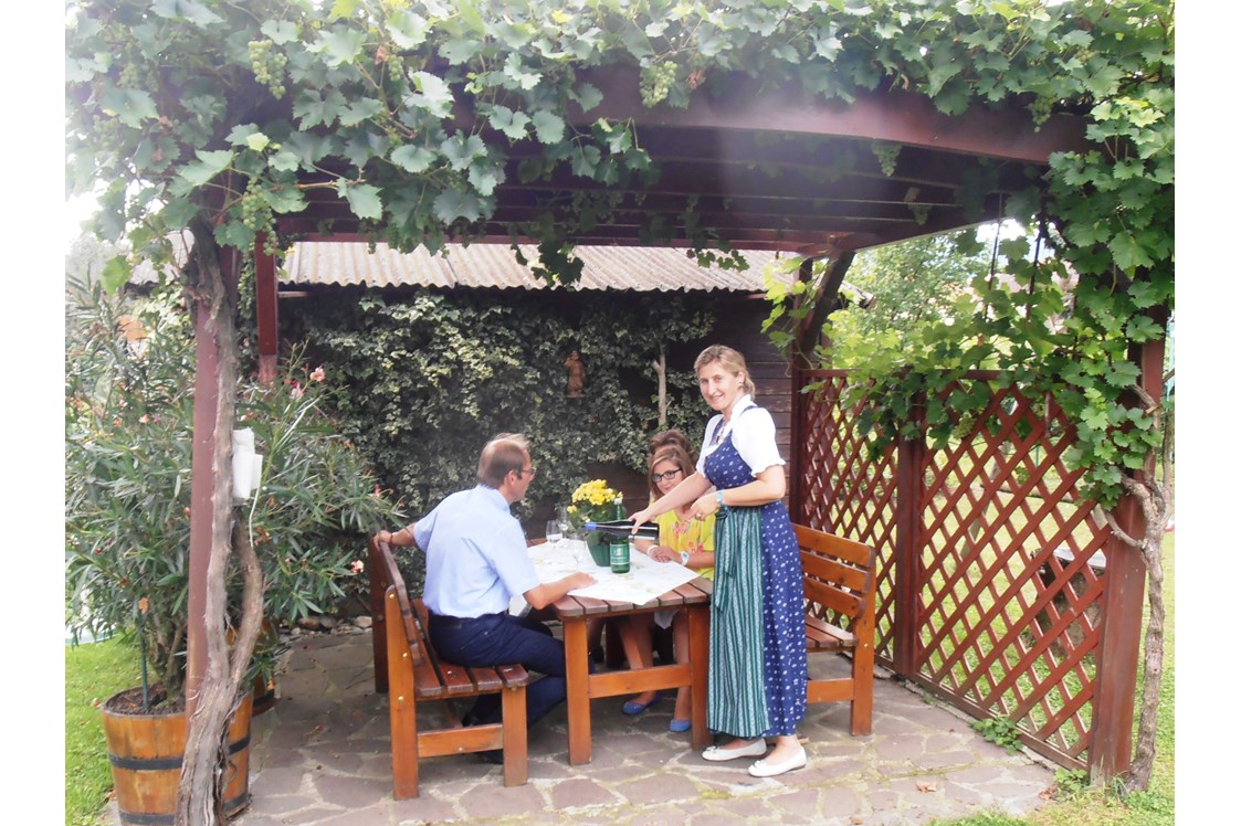 Frühstückspension: Gartenlaube - Gästehaus Punz