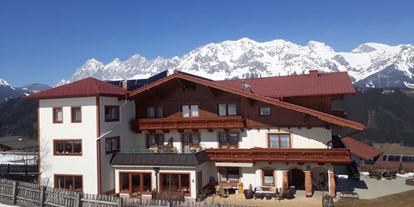 Pensionen - Steiermark - Haus mit Dachsteinmassiv - Hotel Pension Sporthof