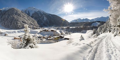 Pensionen - Tirol - Niederthai Winter Ötztal Familie Lieblingsplatz - Bio & Reiterhof der Veitenhof